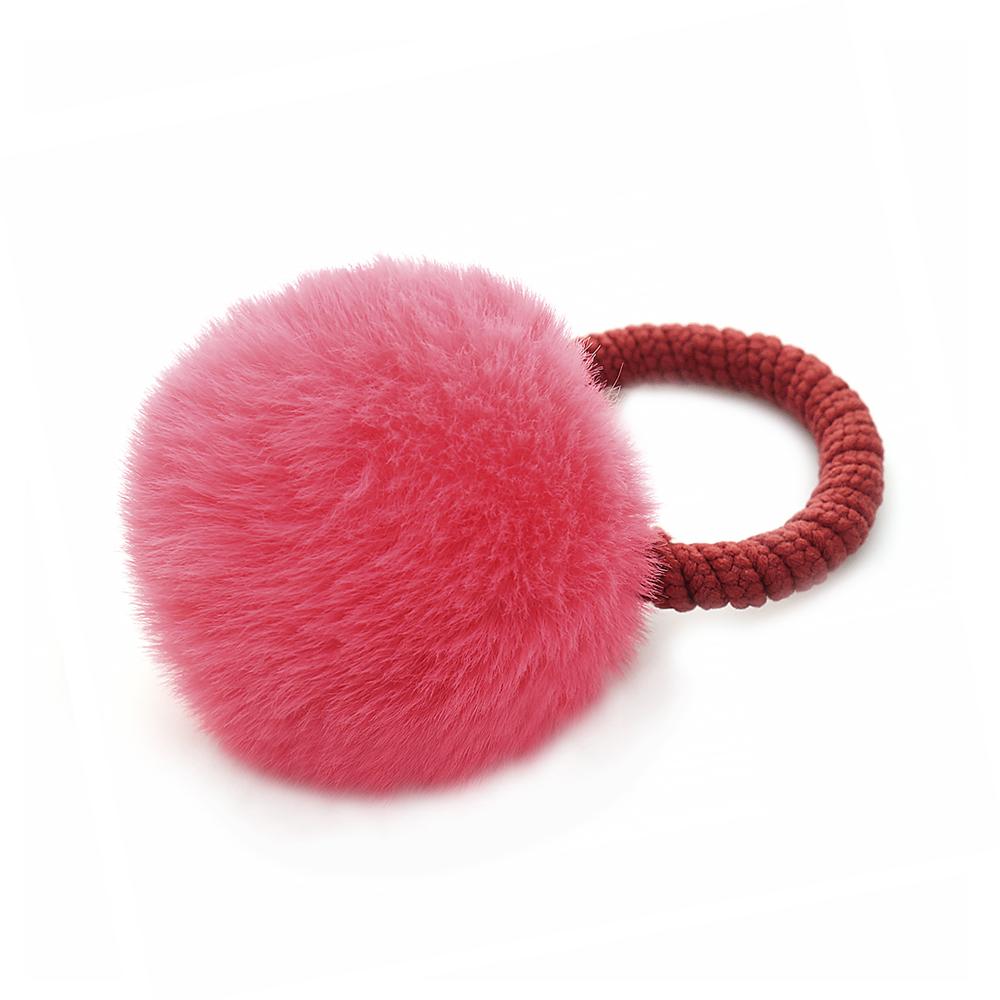 21 Colors Cute Soft Hairballs Hair Ties Hairy Balls Rubber Bands Elastic Hair Rings Fashion Hair Accessories for Girls Children