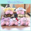 Sanrio Plush Kirby Keychain Stuffed Animal Toy With Bag Pendant Gift For Kids