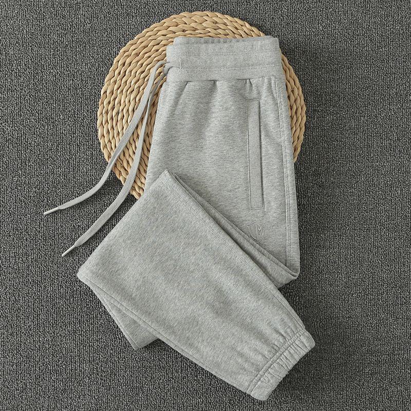 Watermelon Red Sports Pants Female 2025 New Spring and Autumn Casual Ankle-Tied Sweatpants Women's Spring and Autumn Ladies Autumn Pants