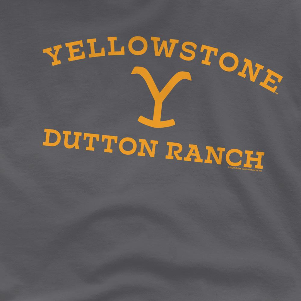 Yellowstone Unisex Adult Dutton Ranch Arched Logo T-Shirt