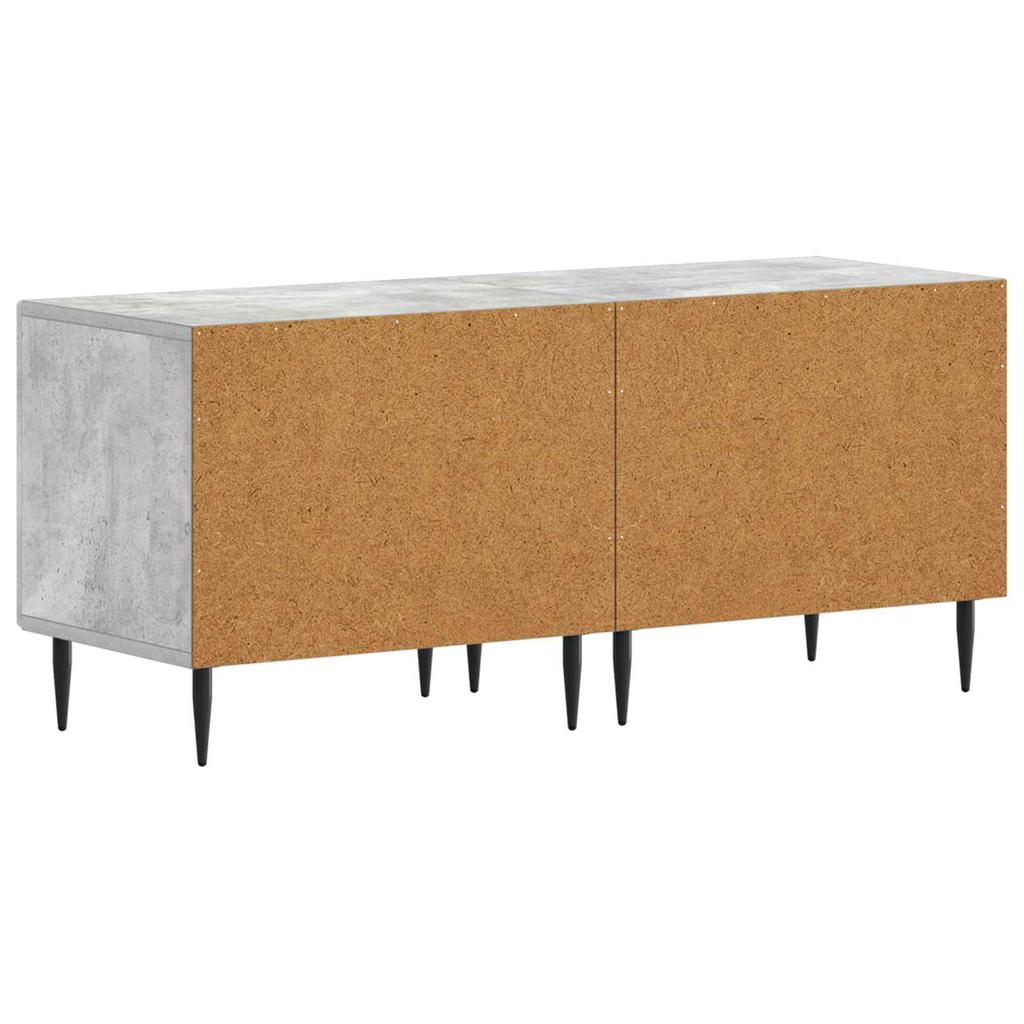 TV Stand Concrete Grey Engineered Wood