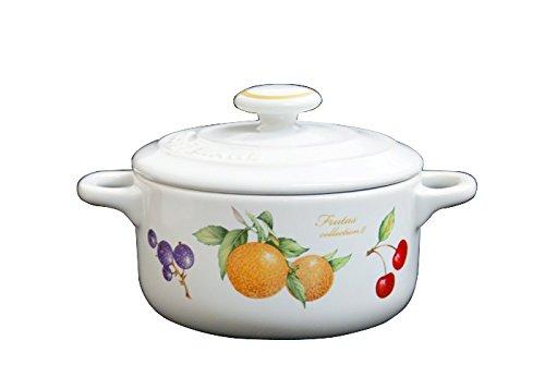 Fuji Enamel Stoneware Fruitas Collection II Round Pot FTC-RP