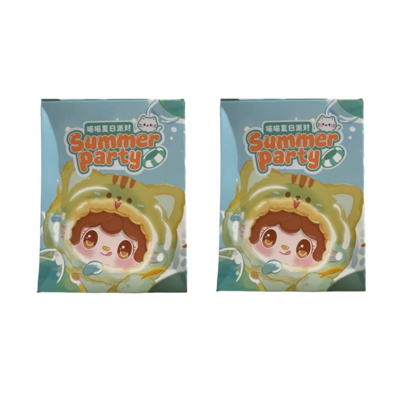 Yooki Summer Party Series  Cute Meow Swimsuit Bag Pendant Doll Decoration High Quality Collectible Toy Holiday Gift