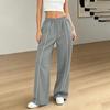 Women's Casual Color Wide Leg Pants for Everyday Wear