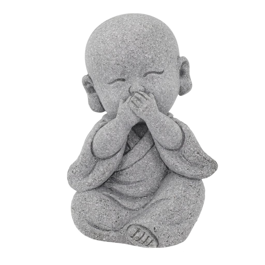 Baby Buddha Statue Niedliche Buddha Wohnzimmer Tischplatten Lichtbeständig Tolles Material Harzmaterial Atemberaubendes Design