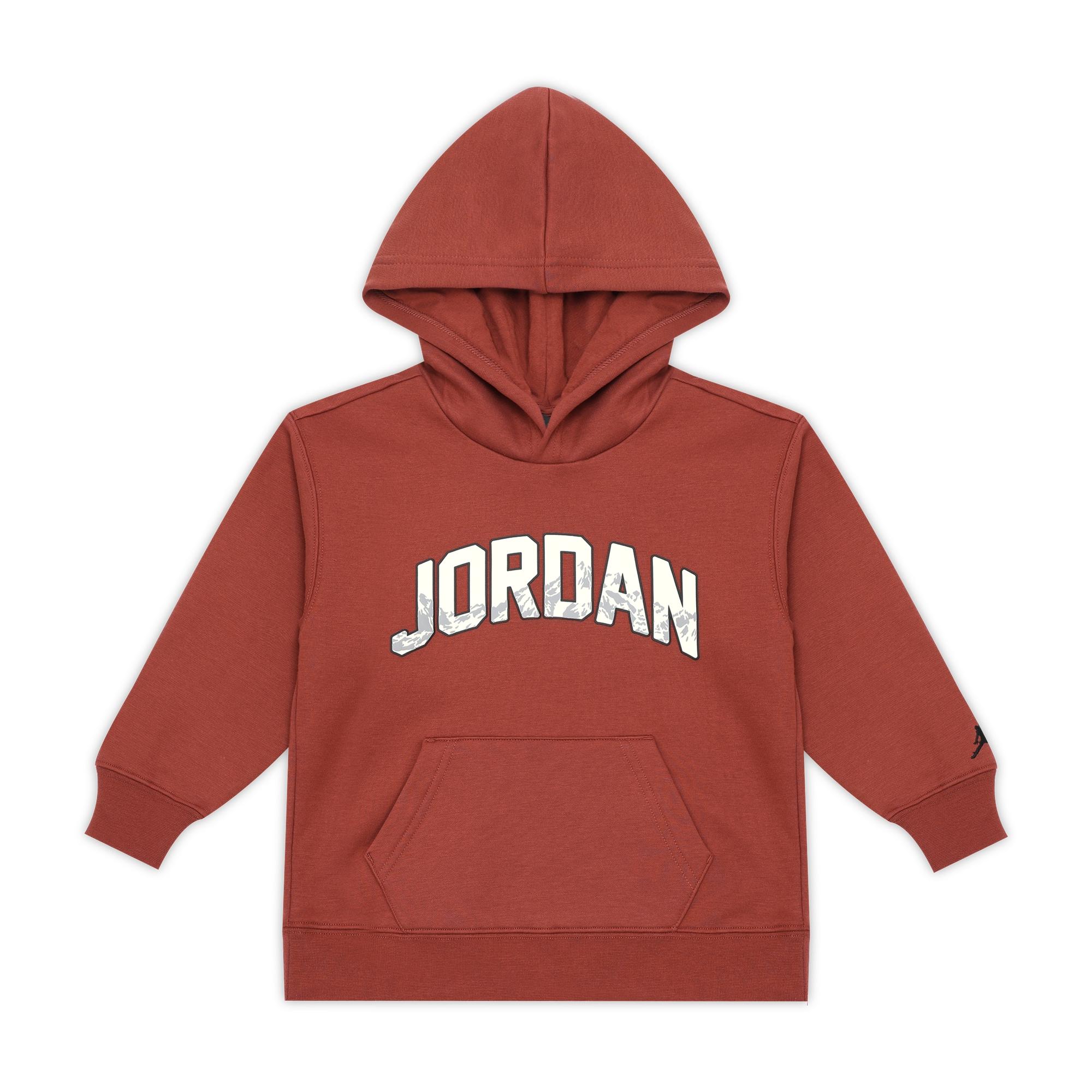 Худи Jordan в подарок, Флисовый пуловер Mountain, С длинным рукавом, Детские худи IQ2951-644 L