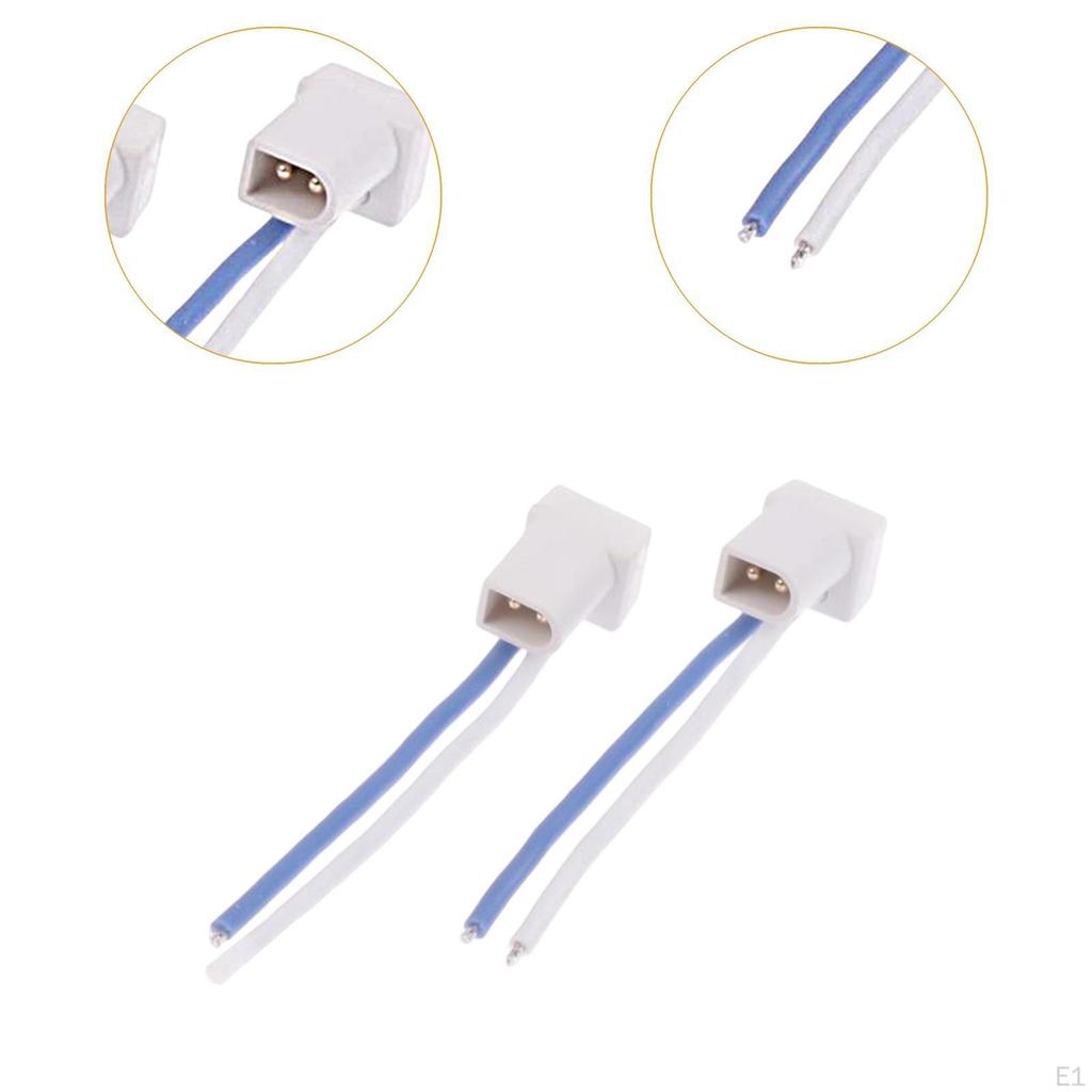 2x BT2.0 U Shaped Power Cables, Accessories, Durability, Professional, Male Cable Pigtail Connector