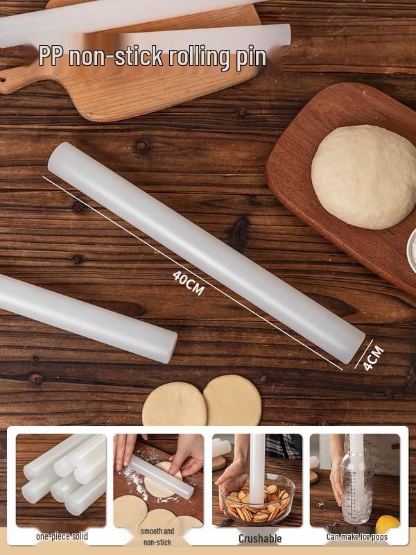Zhaoran 3-Piece Food-Grade Baking Rolling Pin Set