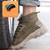 Stivali da lavoro da uomo con punta in acciaio Scarpe antinfortunistiche da uomo Scarpe da lavoro invernali impermeabili da uomo Scarpe antinfortunistiche da uomo e da donna Stivali di sicurezza antiforatura