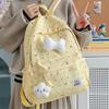 Schoolbag Schoolbag Junior High School Girl Heart Polka Dot Bow Backpack Versatile High Value Female Student Backpack