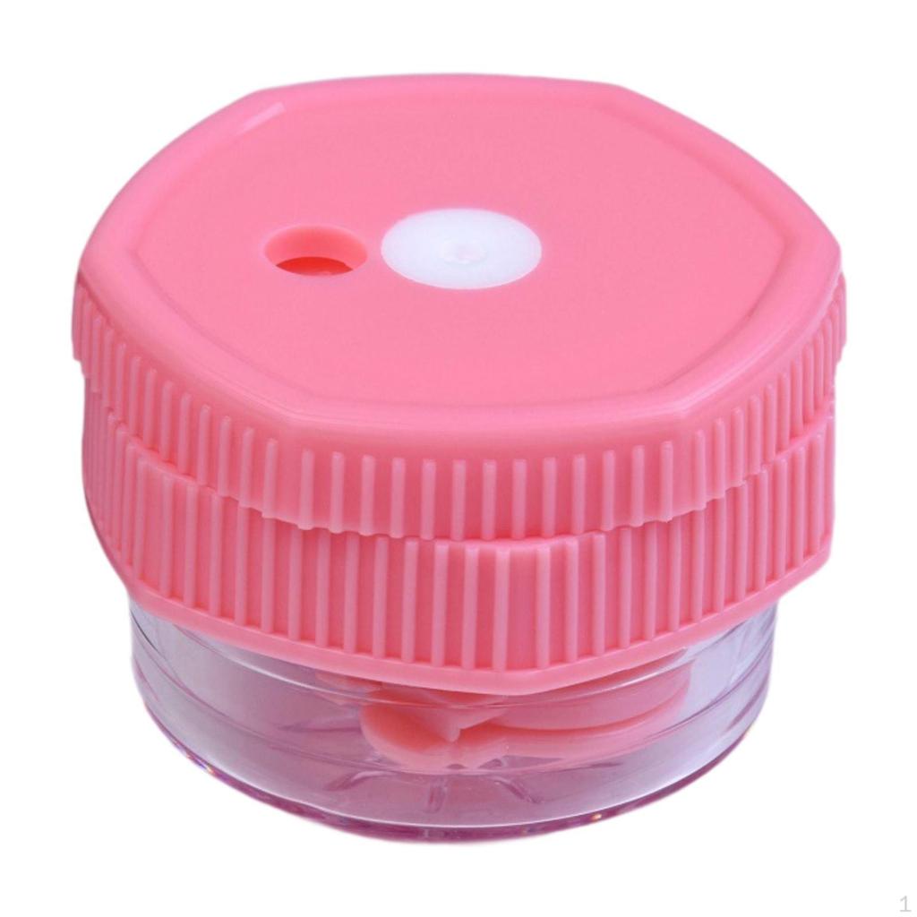 Manual Rotating Cleaning Box Portable Lens Cleaner for Glasses Rings Jewelry