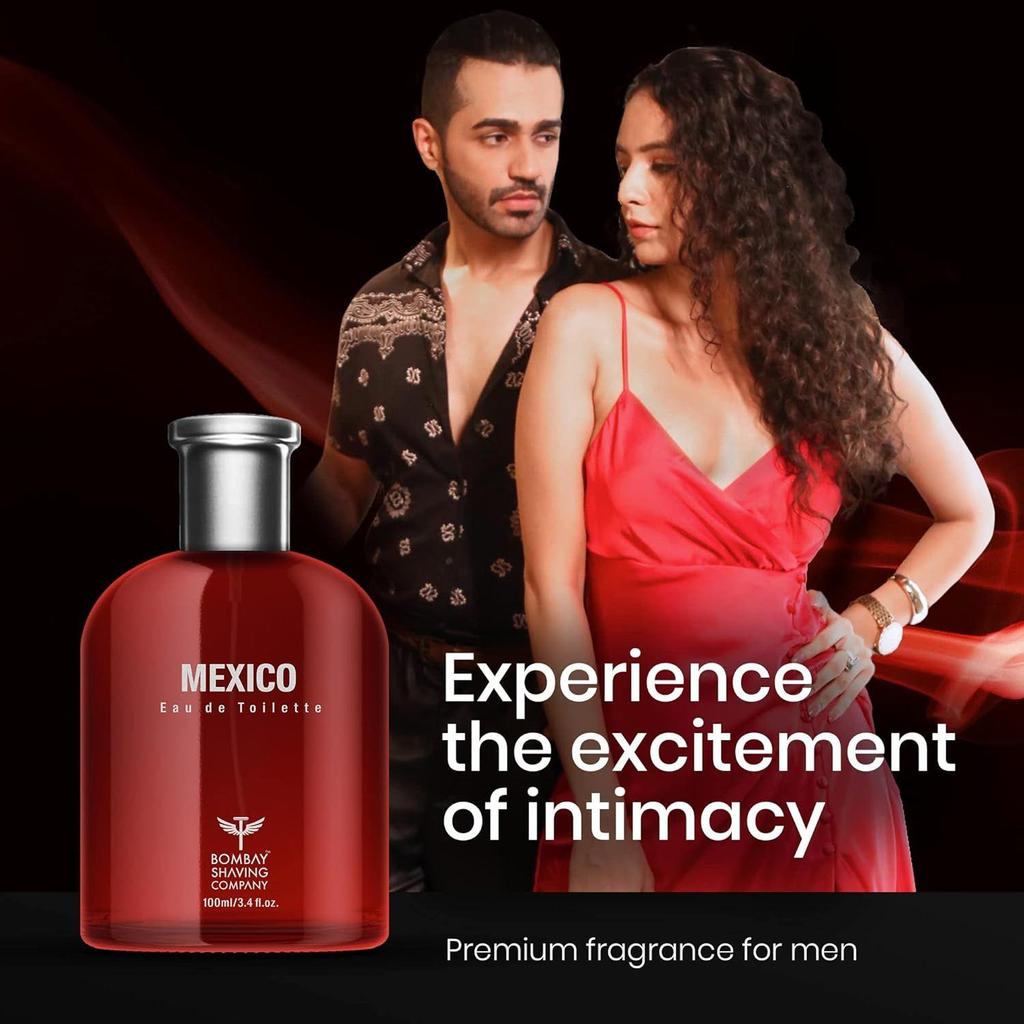 Bombay Shaving Company Perfum For Unisex| Mexico Premium Fragrances For Men 100ml