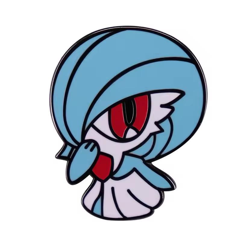 Japanese Anime Pokemon Enamel Pin Lapel Pins for Backpack Brooches On Clothes Briefcase Badges Metal Jewelry Accessories