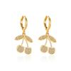 Pendientes Colgantes de Cereza Creativos de Moda - Estilo Europeo y Americano
