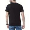 European Sizes Summer New JIU-SU Wrestling Club Print Classic Trendy Men's Casual Fashion Short Sleeve Slightly Stretch Ribbed Crew Neck