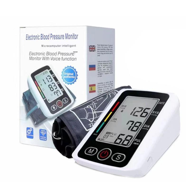 

Электронный тонометр на плечо - Высокая точность с многоязычным дисплеем