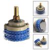 50mm Height 2 Pole Potentiometer 24 Step Rotary Switch For DIY Encoder Made-before-break Mechanism Robust Mechanism
