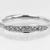TIFFANY&Co. harmony Ring Pt950Platinum/diamond #3.9(US Size) 2.44g Women Used