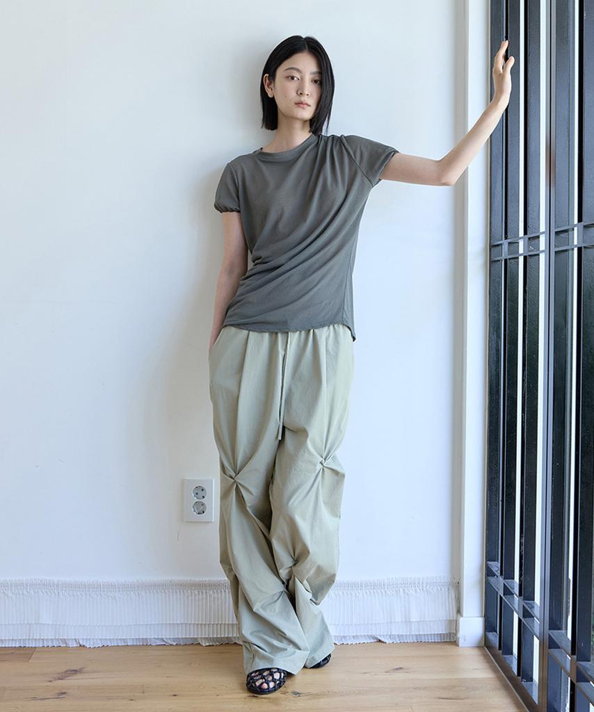 Piiipi Pinch Easy Banding Pants_Light Khaki