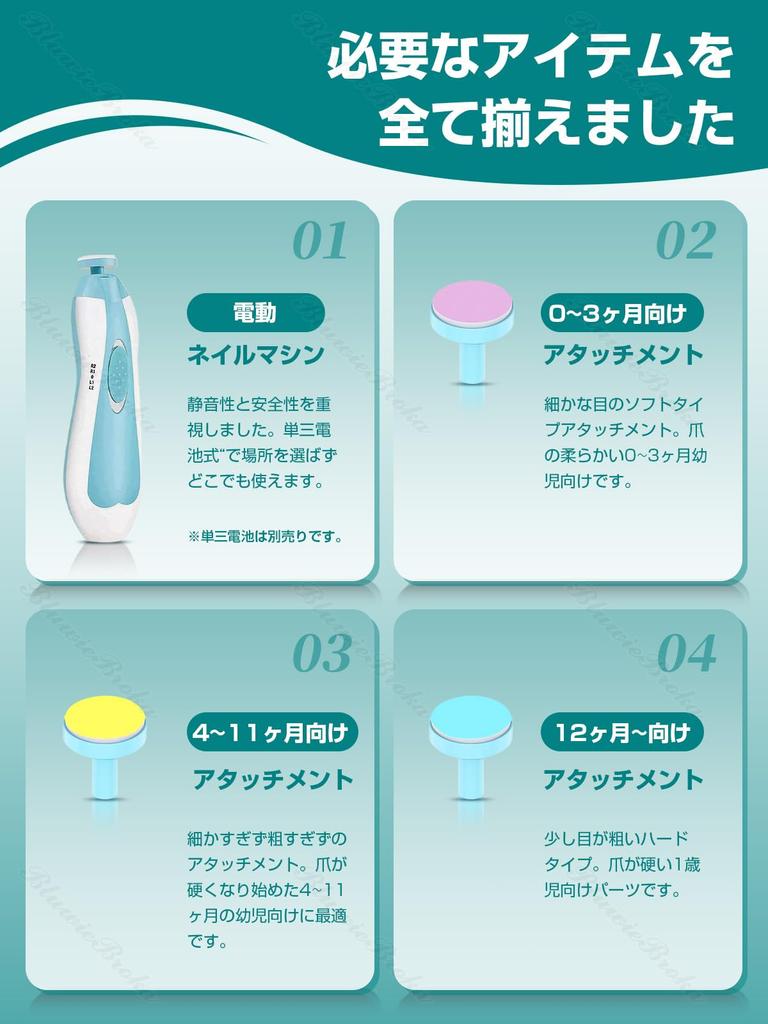 Recommandé par Garde d'enfants Lime à Ongles Électrique pour Bébé avec 6 Têtes Interchangeables et LED Soin des Ongles de Bébé Prénatal Installation Japonaise