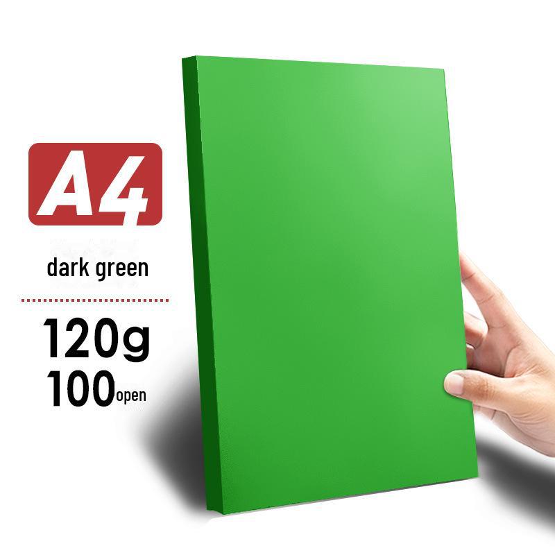 Zpevněný barevný kartonový papír Yuanhao A4 - 120G/160G pro kutily, tvoření ve školce a tisk