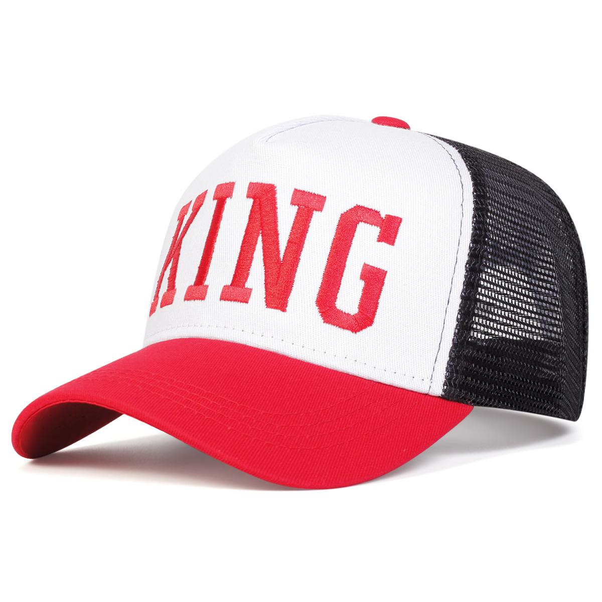 

Летняя модная дышащая сетчатая шляпа для пары, хлопковая бейсболка для отдыха на природе, солнцезащитные пляжные шляпы для путешествий, кепки в стиле хип-хоп, кепка с буквами красный