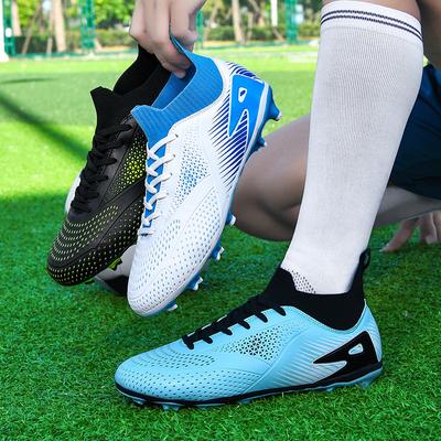 32-47 Men's High Top Football Shoes Long Nails Sports Football Boots Large Size Youth Sports Kids Football Boots