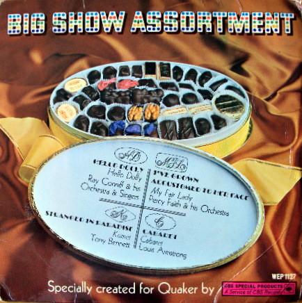 

7inch Record VARIOUS Big Show Assortment WEP1127 CBS SPECIAL PRO 1966 UK Jazz Used