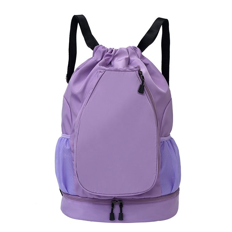 Backpack, Women's Casual Bag, Couple Travel Sports Bag, Large-capacity Drawstring Backpack