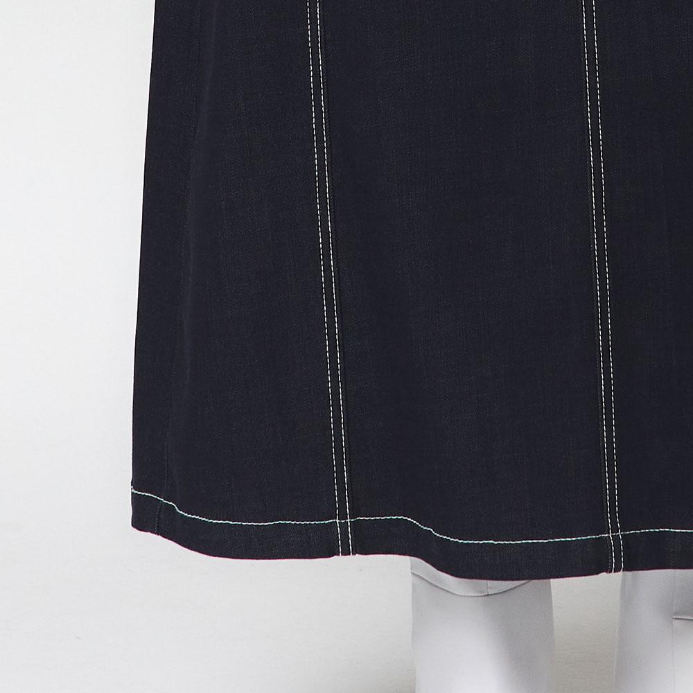 OFFROAD Women'S Denim Skirt (Blue)_5L42632