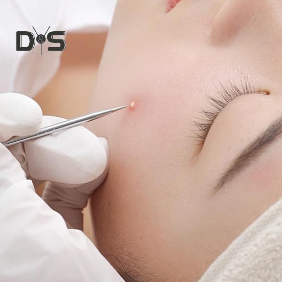 Blackhead Remover Tool Kit Professional Blackhead Extractor with Case And 5x Magnifying Glass for Pimples Blackheads Zit Removing Forehead Facial Nose