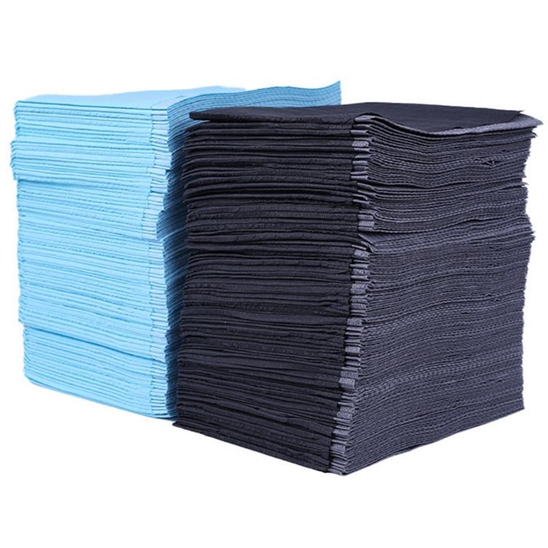 125pcs Disposable Nail Art Table Mat Waterproof Beauty Paper Sheets Salon Pad for Home and Personal Use