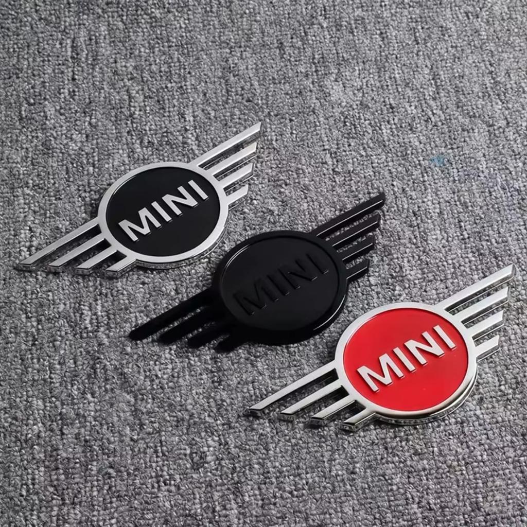 1pc 3d Metal Wings Logo Badge Sticker Rear Trunk Front Hood Emblem Decals