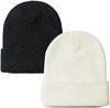 Rosoz Unisex Winter Beanie Cuffed Knit Skull Cap for Men and Women