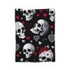 Halloween Gothic Blanket Flannel Romantic Goth Soft Throw Blanket for Car Sofa Couch Bed Rug