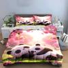 Cozy Panda Set For Relaxation Exquisite Three-Piece Bedding Set Gift For Kids And Adults