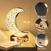 Bedroom Crystal Touch Dimming Night Light Girls Room Home Decor Aesthetics USB Bedside LED Ambient Table 3d Moon Lamp