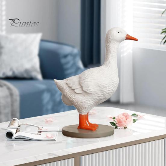 

Лампа в виде утиного яйца из синтетической смолы, украшение в виде утки, мультяшный креативный ночник для дома, пасхальное украшение Duck