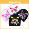 Design Knitted Butterfly Cap Fashionable Cold Weather Hat Accessories Gift