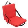 Portable Folding Seat Cushion,Outdoor Foldable Chair with Backrest Soft Sponge Cushion,Back Chair for Stadium and Beach.