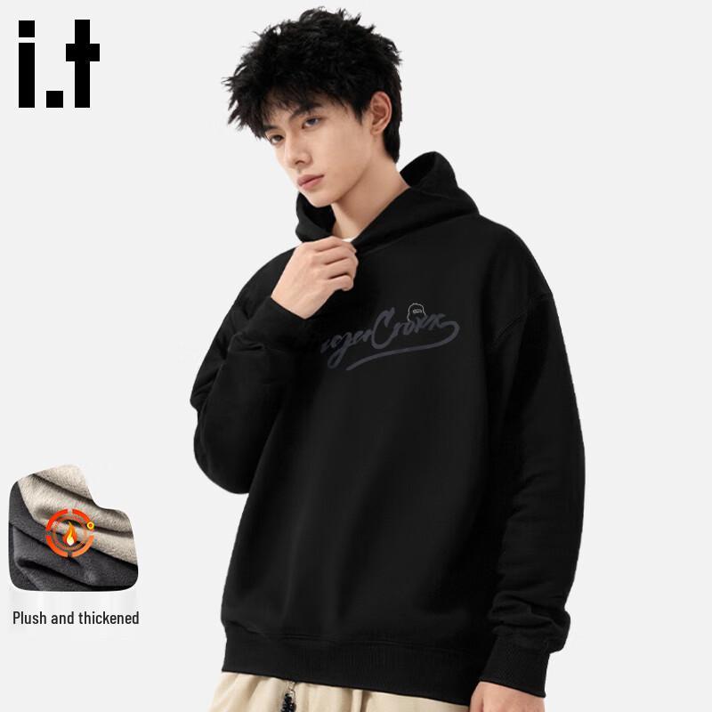 Fingercroxx IT Unisex Winter Fleece Hooded Sweatshirt