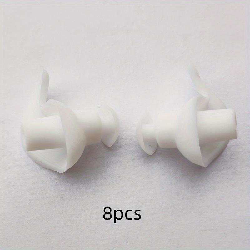 

Набор из 8 мягких силиконовых берушей - Удобная и надежная посадка, шумоподавление - Водонепроницаемые беруши для плавания и дайвинга с защитой от выпадения 8pcs белый