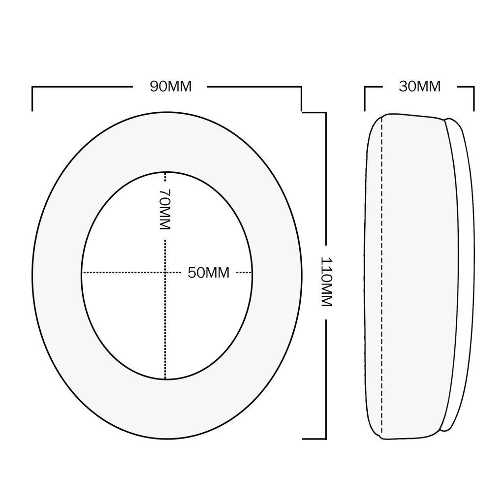 Nullmini Cooling Gel Earpads for AKG N700NC Headphones Replacement Ear Cushion Sleeve Earmuffs Headband