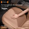 All-Season Breathable Seat Cushions for Dongfeng Fengxing T5 Prosperous Edition, Semi-Covered Lychee Leather