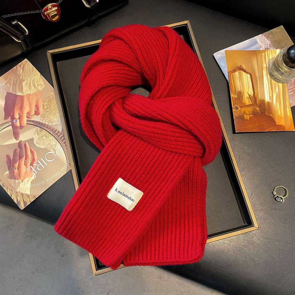 Atmosphere blue coffee plaid scarf women's new warm versatile plaid scarf student couple thickened shawl