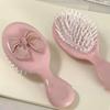 Hair Care Handle Cartoon Air Comb Anti Static Blood Circulation Smoothly Portable Comb Scalp Massage Girl Heart Bow Comb Women