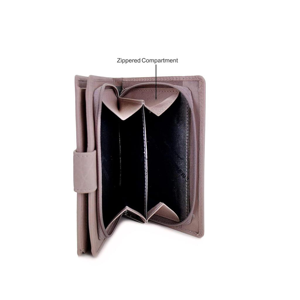 Tina Leather Wallet For Women .