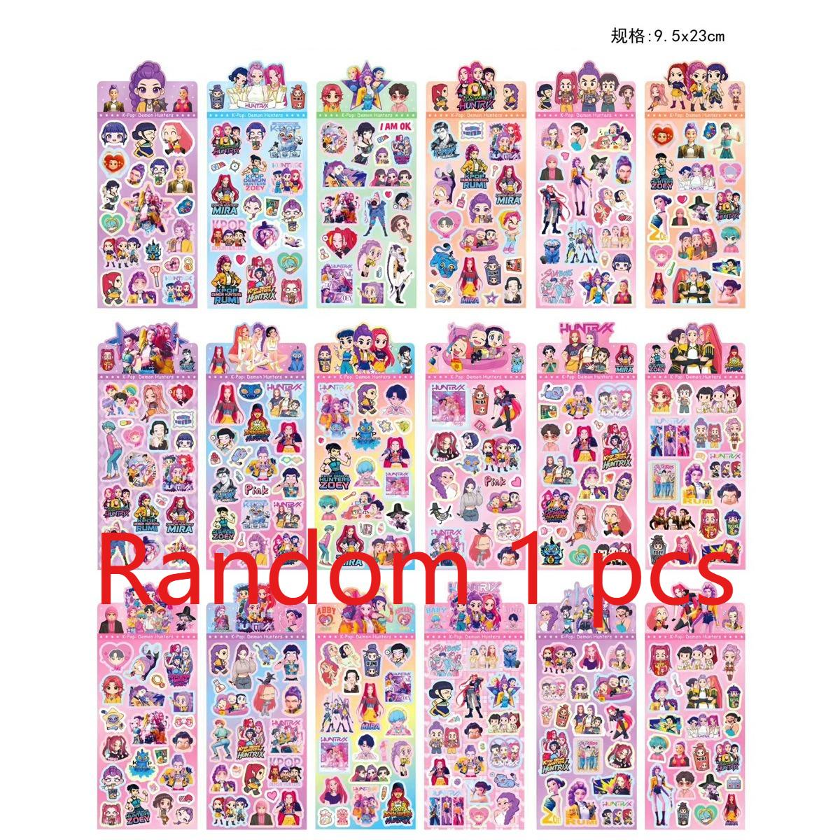 

Останні мультфільми Серія «Полювання на відьом» K-pop: Лазерна наклейка Guka, Дитяча лазерна наклейка, Матеріали для щоденника