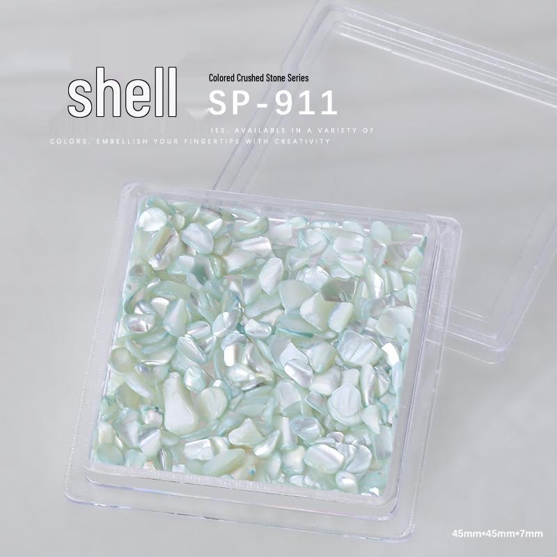 

Красочные неровные битые ракушки, ювелирные изделия для нейл-арта