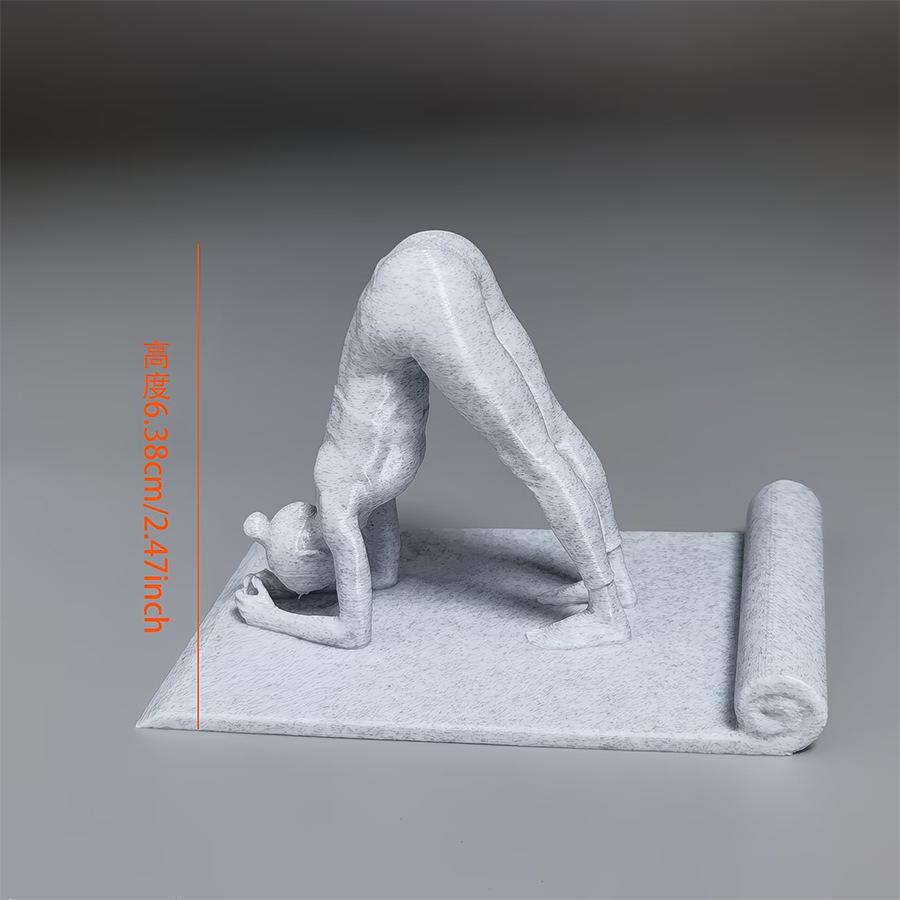 Multifunctional Desktop Phone Holder & Storage Bracket for Yoga or Relaxation